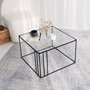 Hanah Home Mesa de Centro Outline - Negro